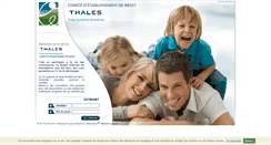 Desktop Screenshot of ce-thales-sa-brest.fr