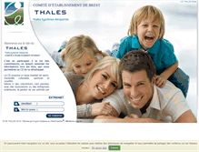 Tablet Screenshot of ce-thales-sa-brest.fr